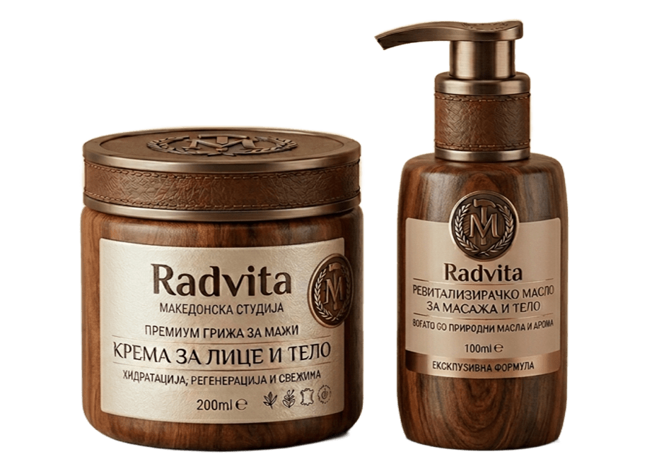 RadVita – Премиум козметика за мажи, Македонија
